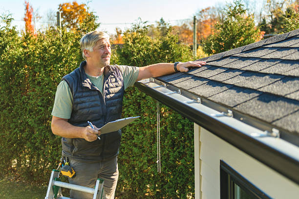 Professional Commercial Roofing technician working in Golden's Bridge, NY